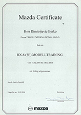 Mazda sertifikovani serviser