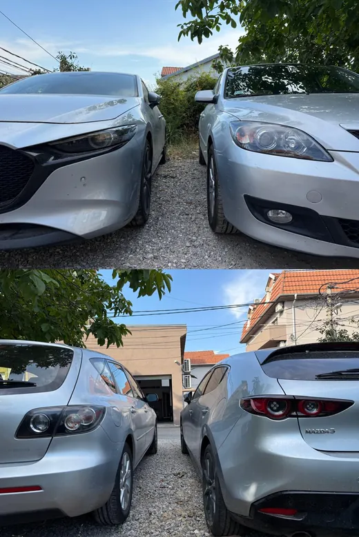 Mazda 3 — dve generacije