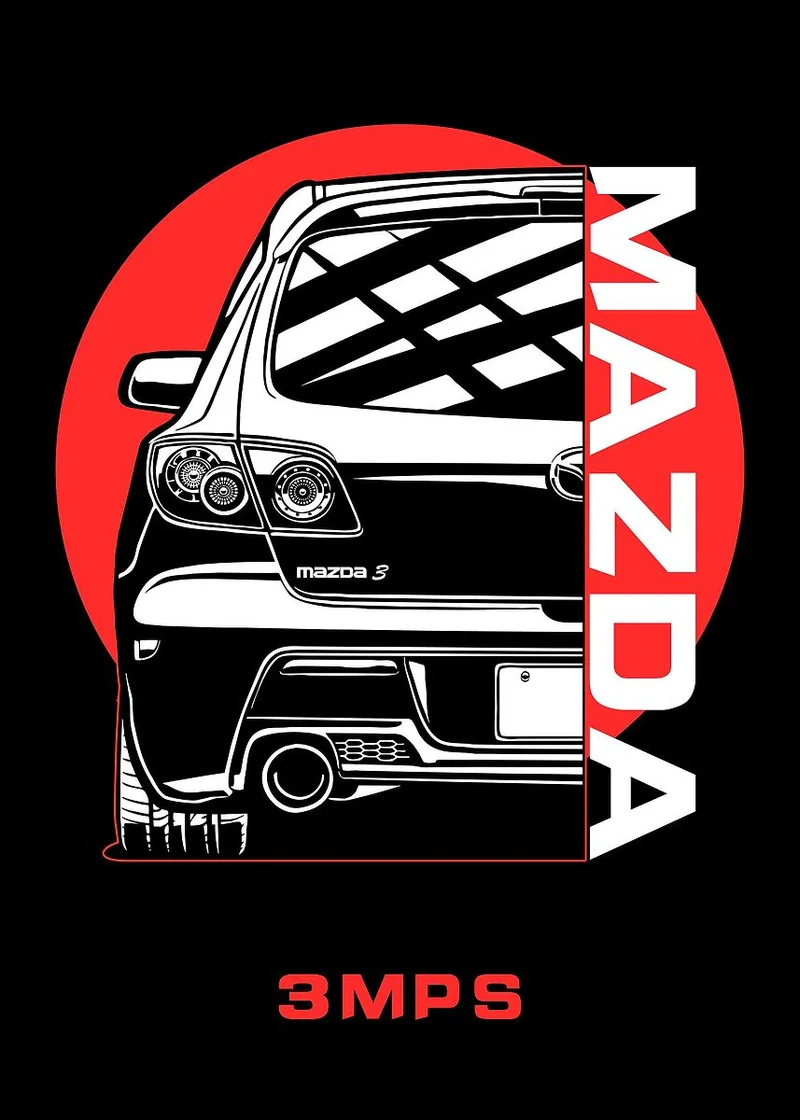 Mazda 3 MPS (Mazdaspeed3) — ilustracija