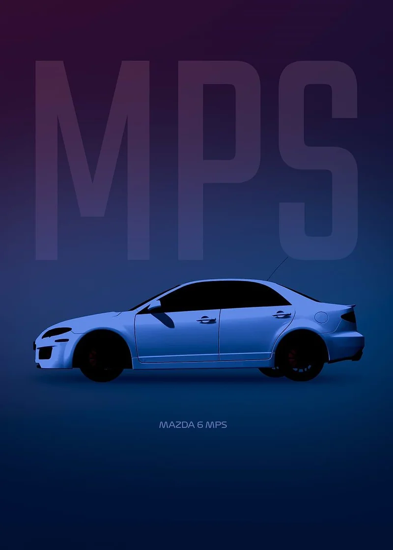 Mazda 6 MPS — ilustracija